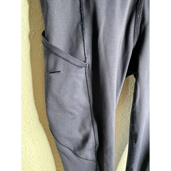 Lululemon Women's Fast Crop Leggings with Pockets Free Navy Size 2 - Picture 4 of 11